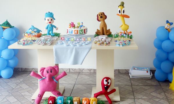 TURMA DO POCOYO EM FELTRO