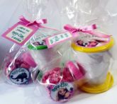 copo retrátil + mini baleiro cheio (conjunto)