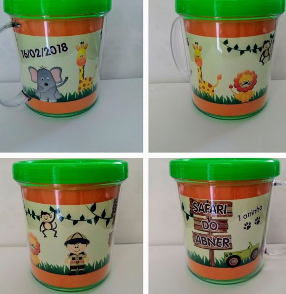 Caneca acrílica