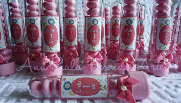 Tubo pet  com mentos