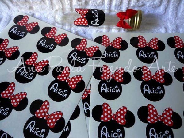 20 Adesivos com recortes especiais