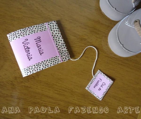 CONVITE NO SAQUINHO DE CHÁ