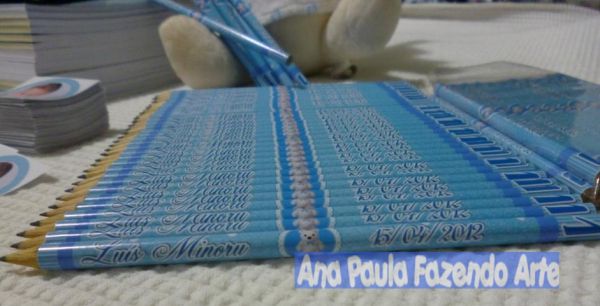 50 LÁPIS PERSONALIZADOS