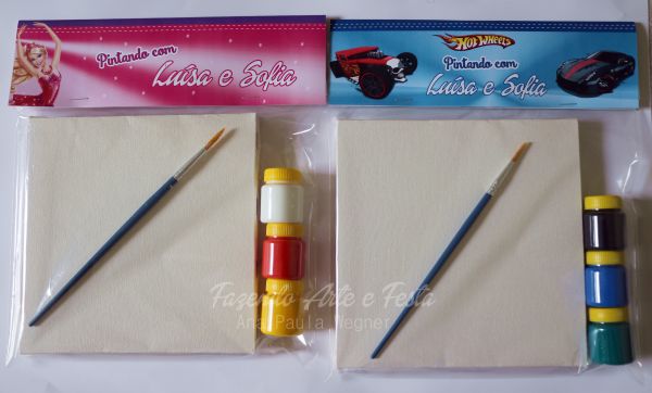 Kit Pintura em Tela