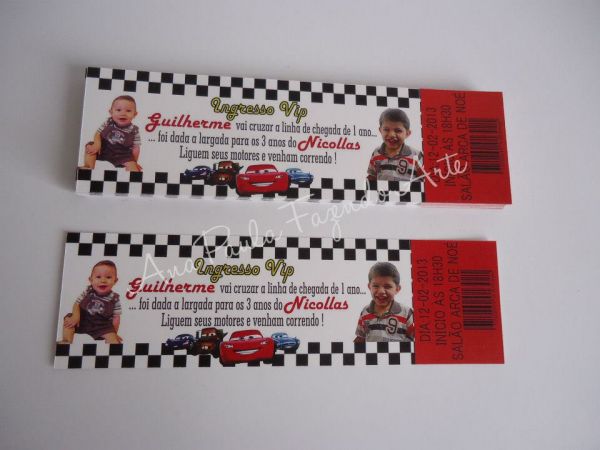 CONVITE INGRESSO