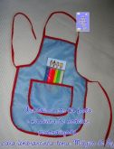 Kit Massinha com fecho personalizado e avental