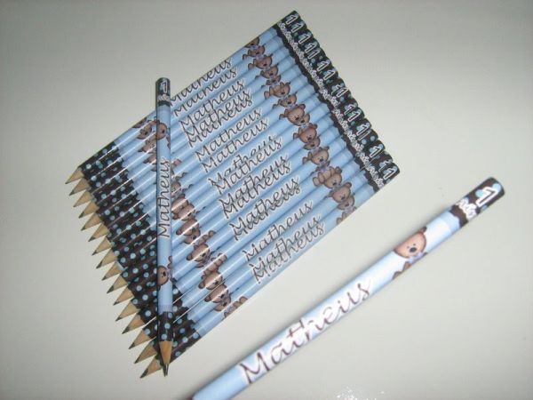 LÁPIS PERSONALIZADOS - 30 UNIDADES